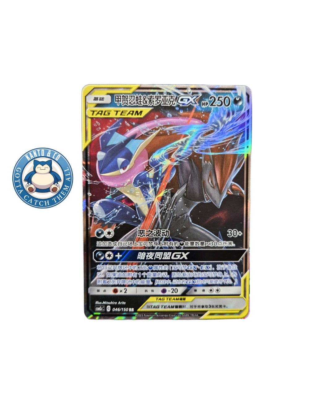Greninja & Zoroark GX